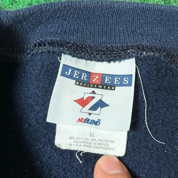 Vintage 90s Christmas Santa Reindeer Winter Snow Unisex XL Sweatshirt Men